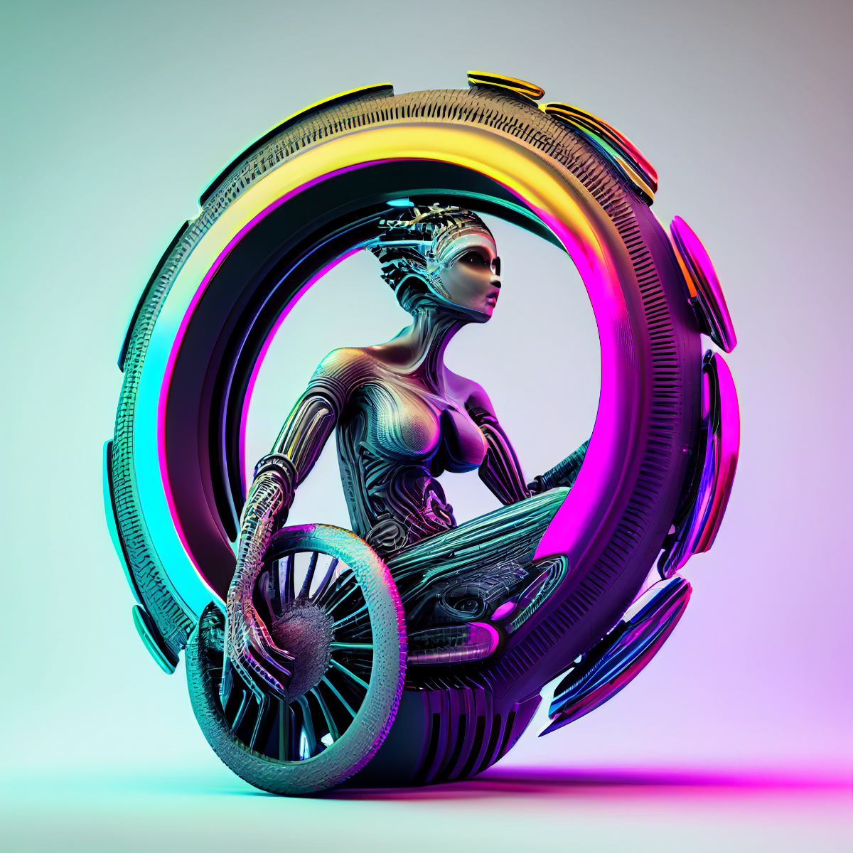 Weber Shandwick - Futures Wheel Woman - Generated by AI